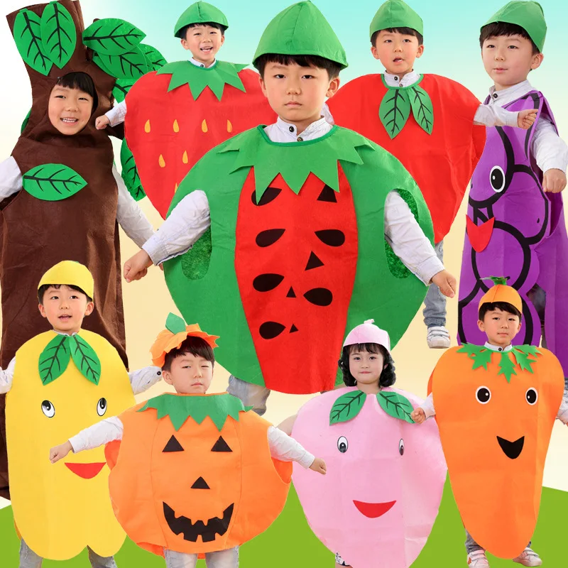 Women'S Fashion Underwear - Christmas Children's Fruit And Vegetable Modeling