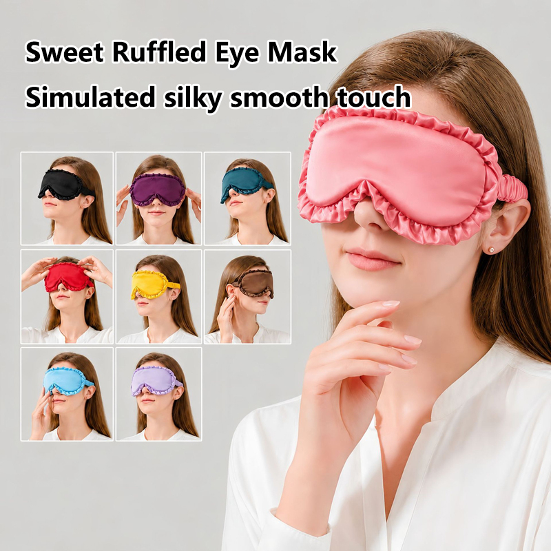 Women'S Fashion Underwear - Fashion Solid Imitation Silk Eye Mask,
