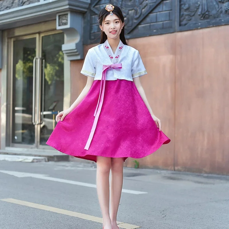 Women'S Fashion Jackets - 2026 2024 Women Hanbok Dress Traditional
