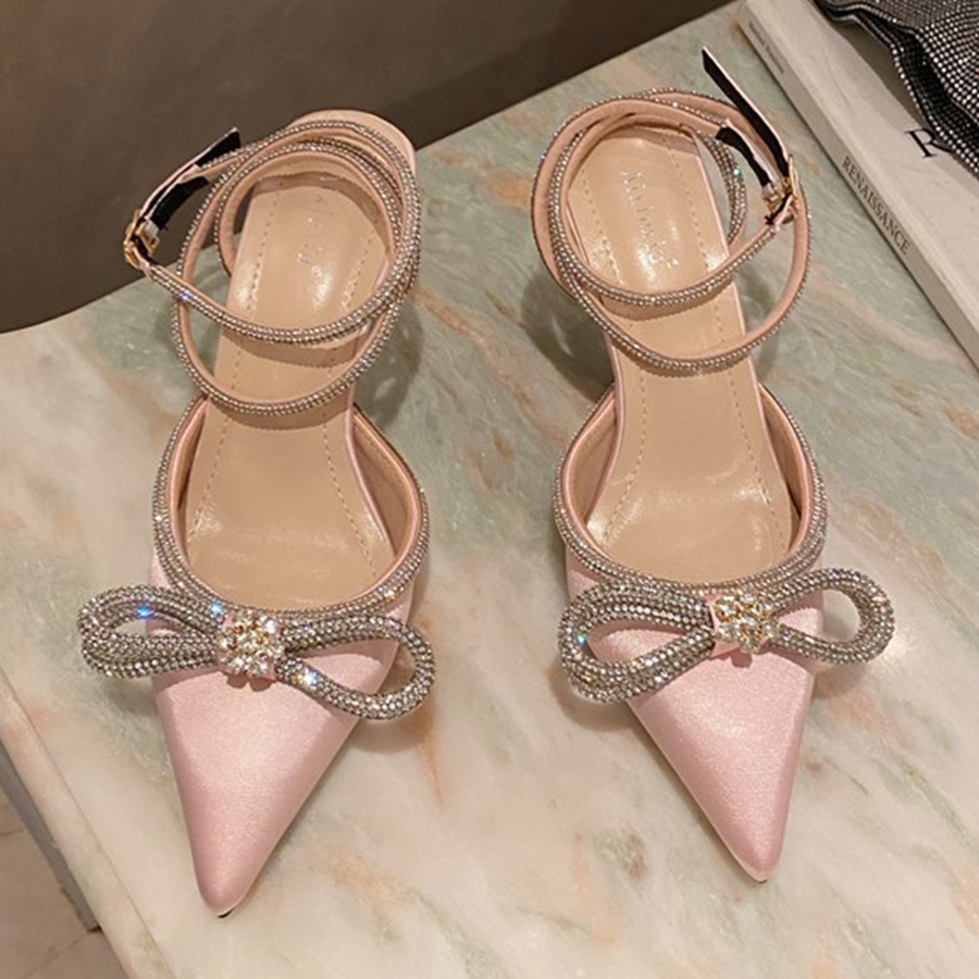 Women Fashion Korean - Fashion Diamond Bowknot Women Sandals 2026