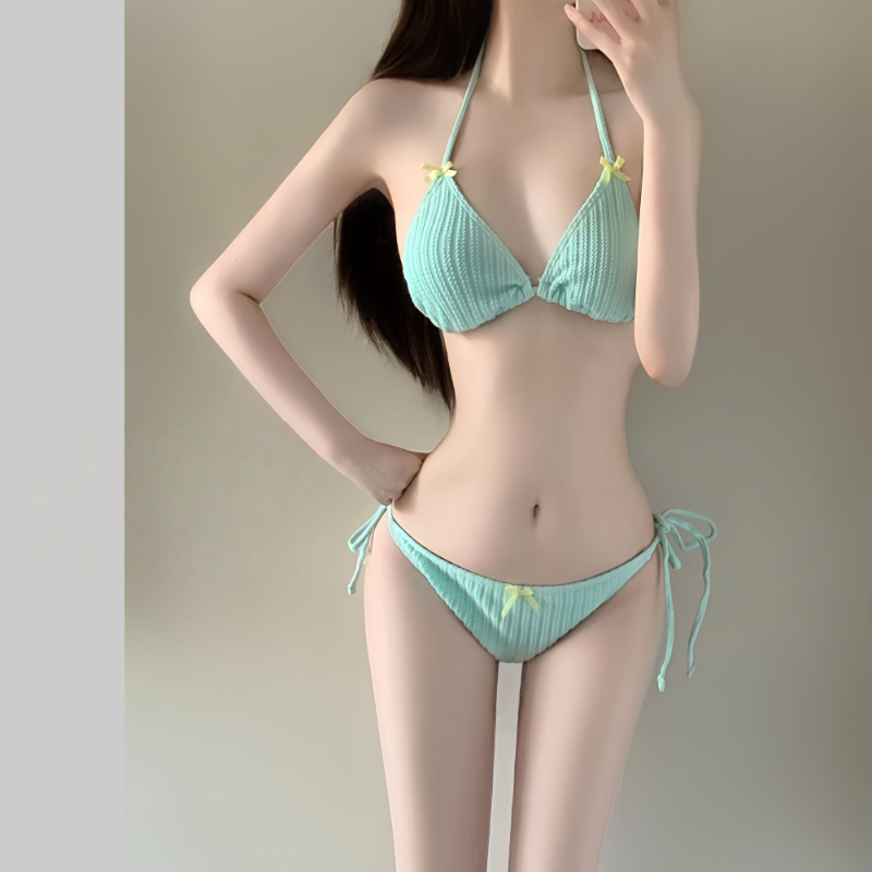 Women Fashion Korean - 2026 Summer Women's Long Sleeve Bikini