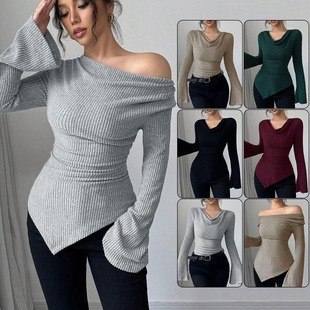 Women's Blouse Longsleeve Soli - Off Shoulder Top review and price