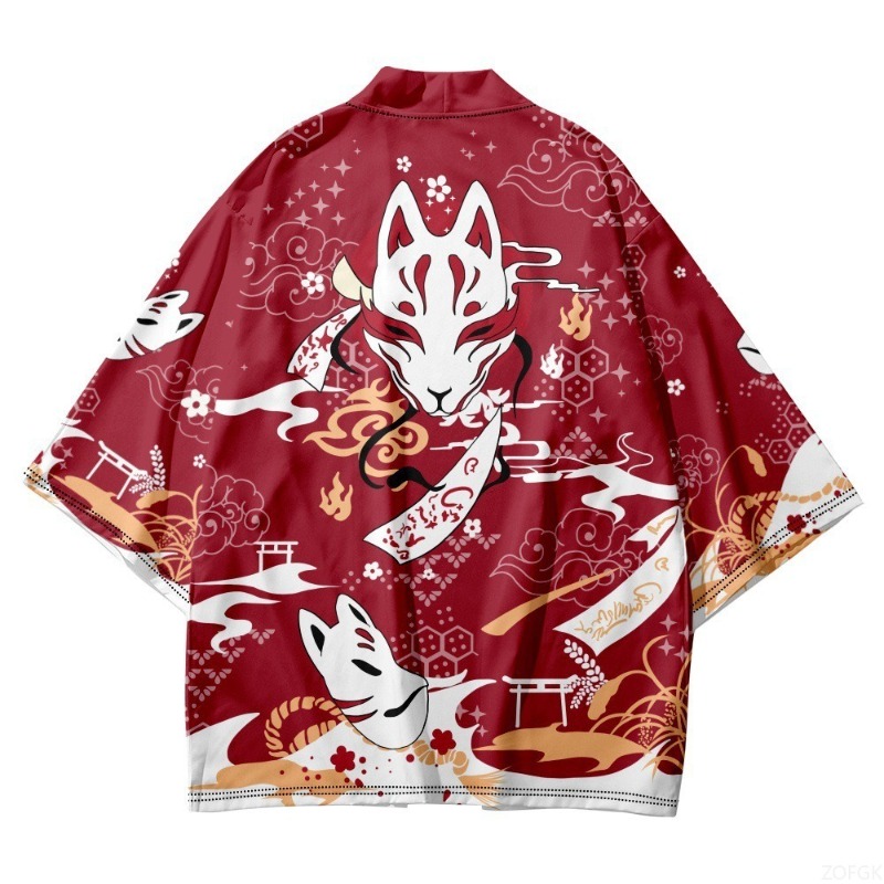 Chinese Style Harajuku Haori P - Women'S Fashion Kimono review and price