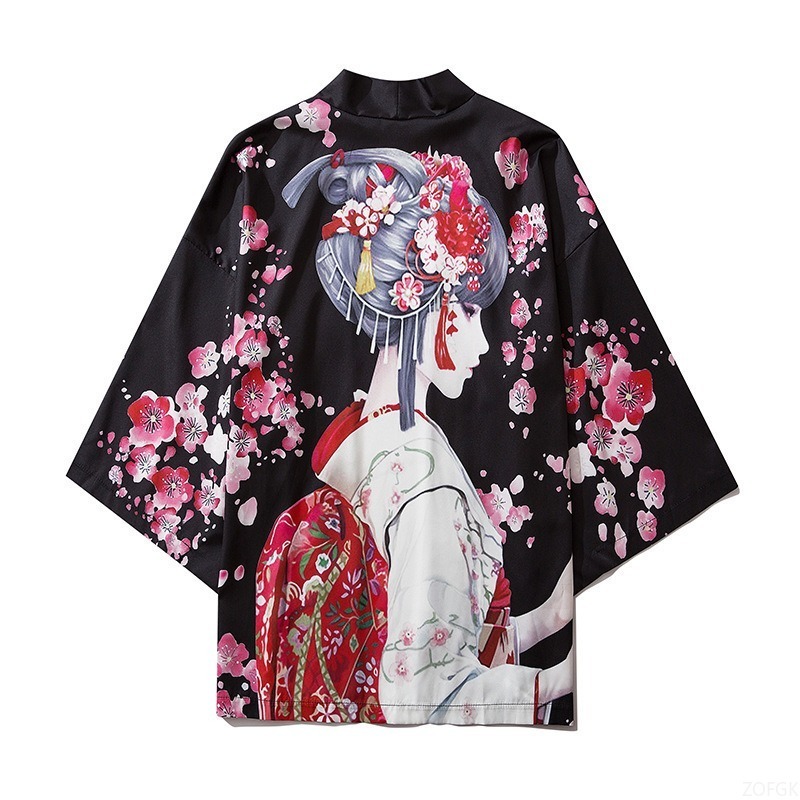 Chinese Style Harajuku Haori P - Women'S Fashion Kimono review and price
