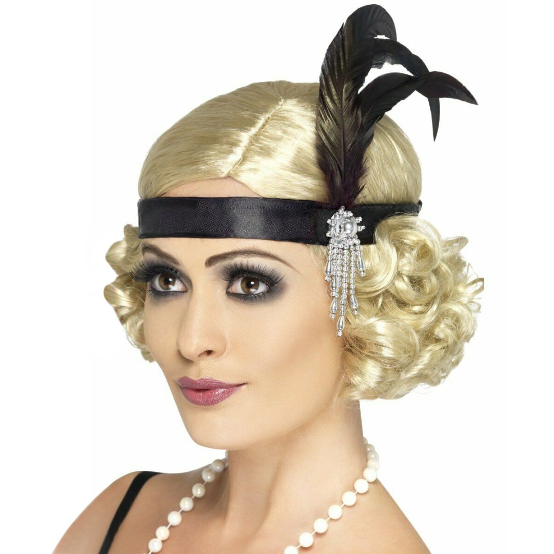 Ladies Flapper Feather Headban - Women'S Fashion In The 1920S review and price