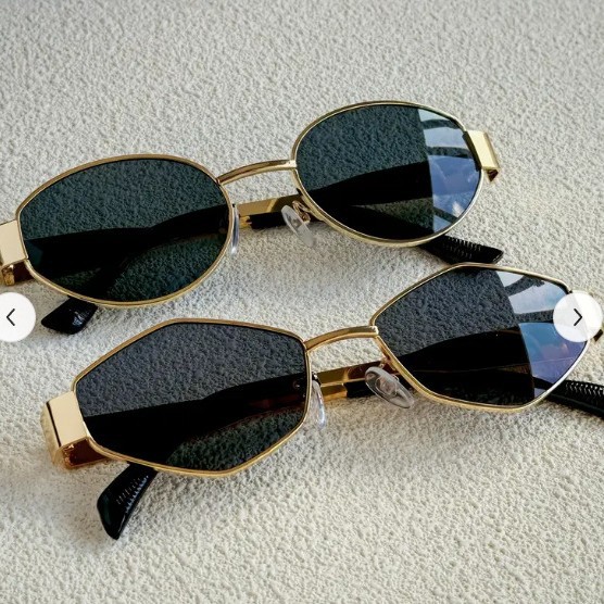 Trendy Round Frame Metal Sungl - Women Fashion Glasses review and price