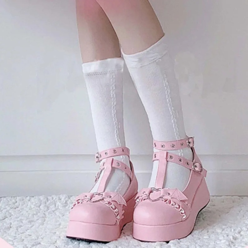 New Sweet Heart Buckle Wedges  - Women'S Fashion Shoes review and price