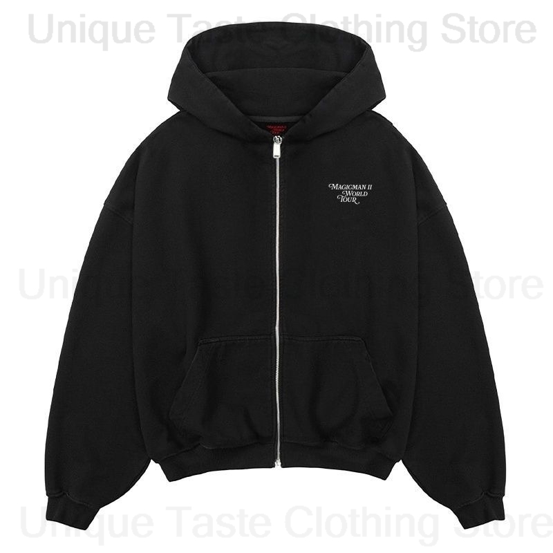 Jackson Wang MAGICMAN 2 Same Z - Women'S Fashion Zip Hoodie review and price