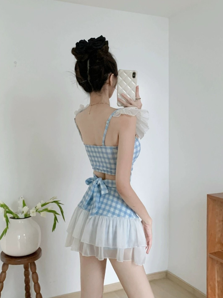 Ladies Slimming Halter Bathing - Women Fashion Korean review and price