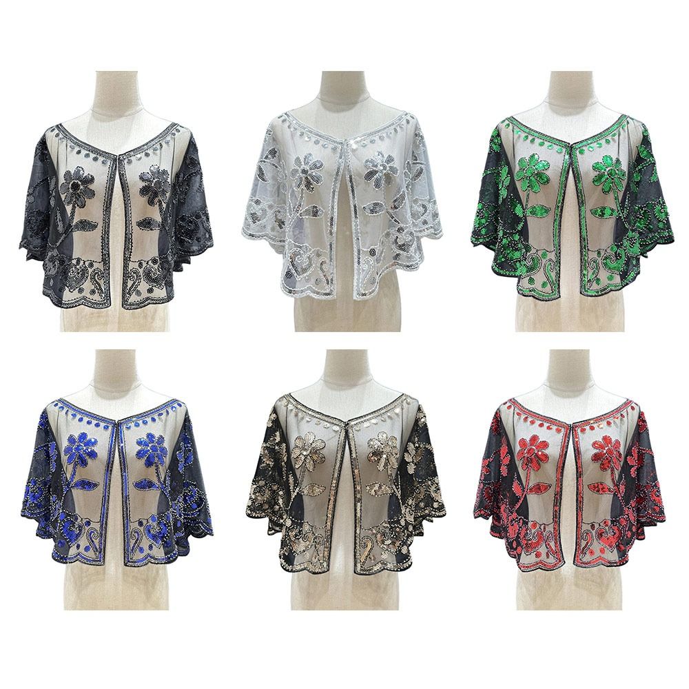 New 1920s Shoulder Shawl Spark - Women'S Fashion In The 1920S review and price