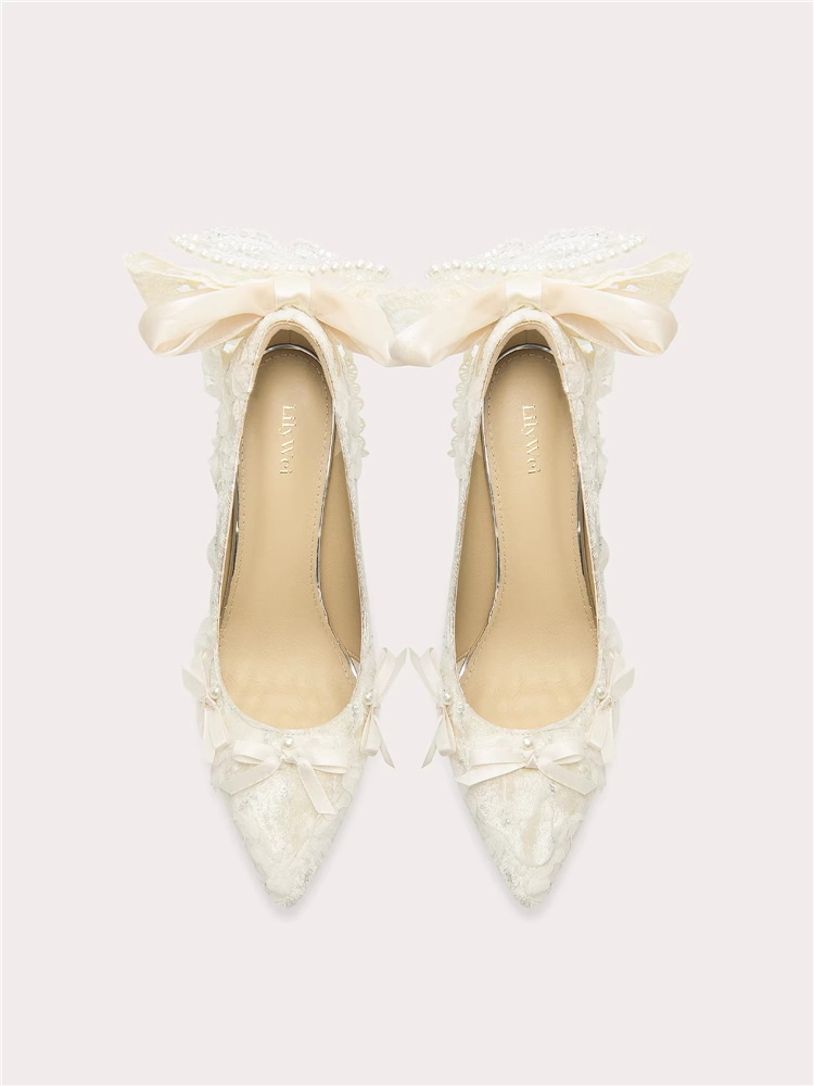 Spring new pointed suede bow p - Women'S Fashion Shoes review and price