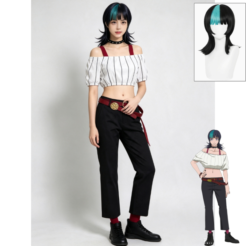 Kirara Jujutsu Kaisen Cosplay  - Off Shoulder Top review and price