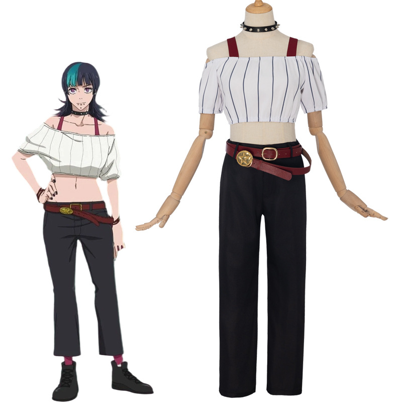 Kirara Jujutsu Kaisen Cosplay  - Off Shoulder Top review and price