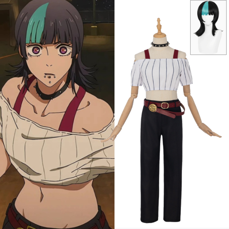 Kirara Jujutsu Kaisen Cosplay  - Off Shoulder Top review and price