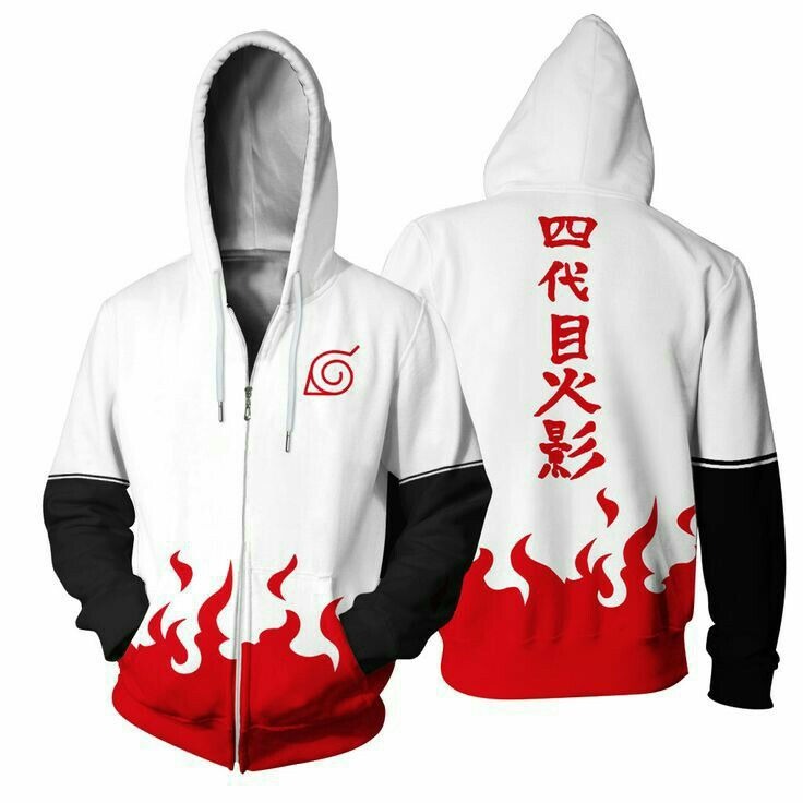 Naruto 4th Hokage Minato Anime - Women'S Fashion Zip Hoodie review and price