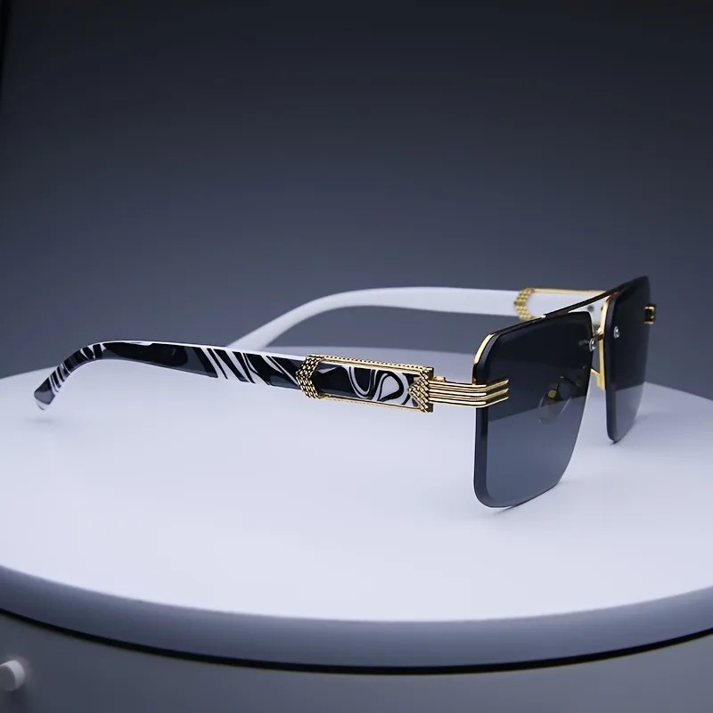 Fashion Rimless Sunglasses Men - Women Fashion Glasses review and price
