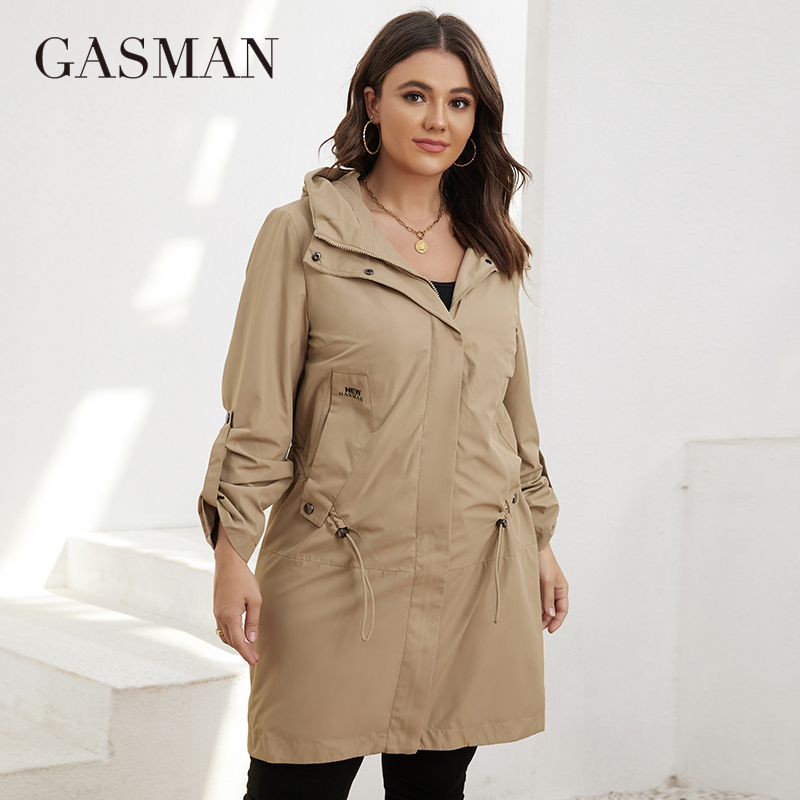 GASMAN Autumn  Trench Coat Plu - Women'S Fashion Parka review and price