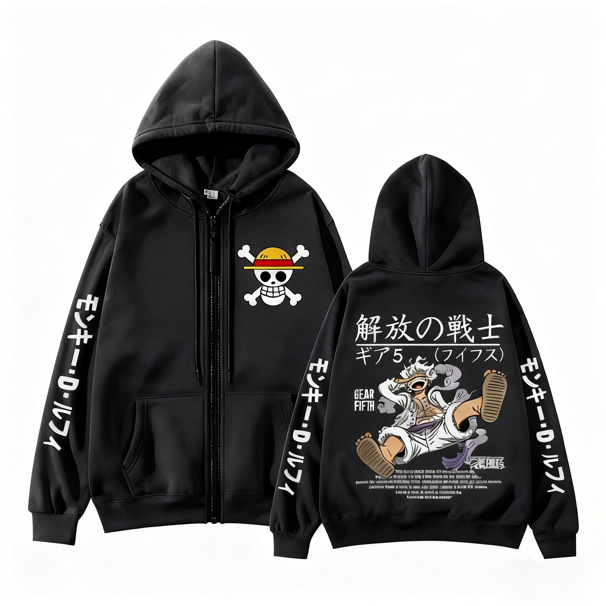 Monkey D Luffy Gear 5 One Piec - Women'S Fashion Zip Hoodie review and price