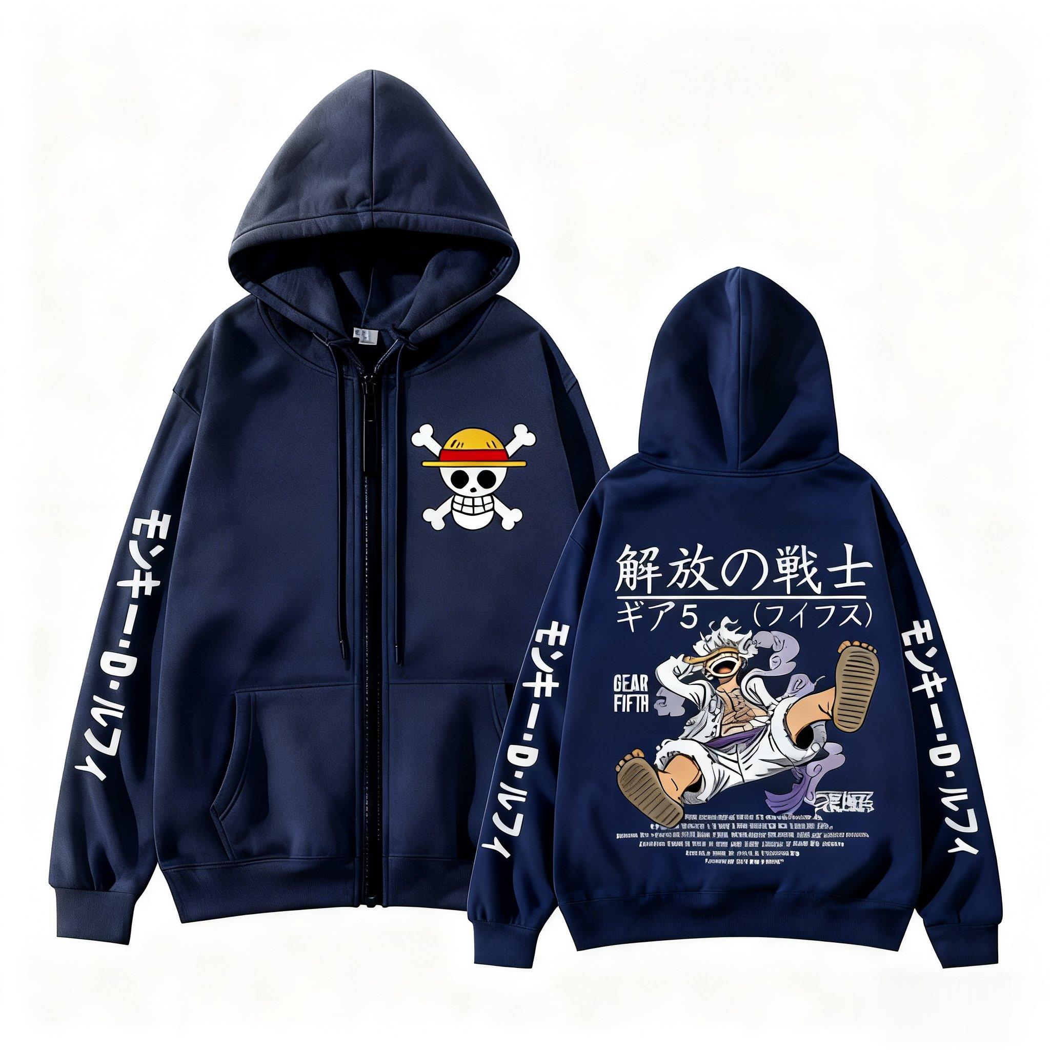 Monkey D Luffy Gear 5 One Piec - Women'S Fashion Zip Hoodie review and price
