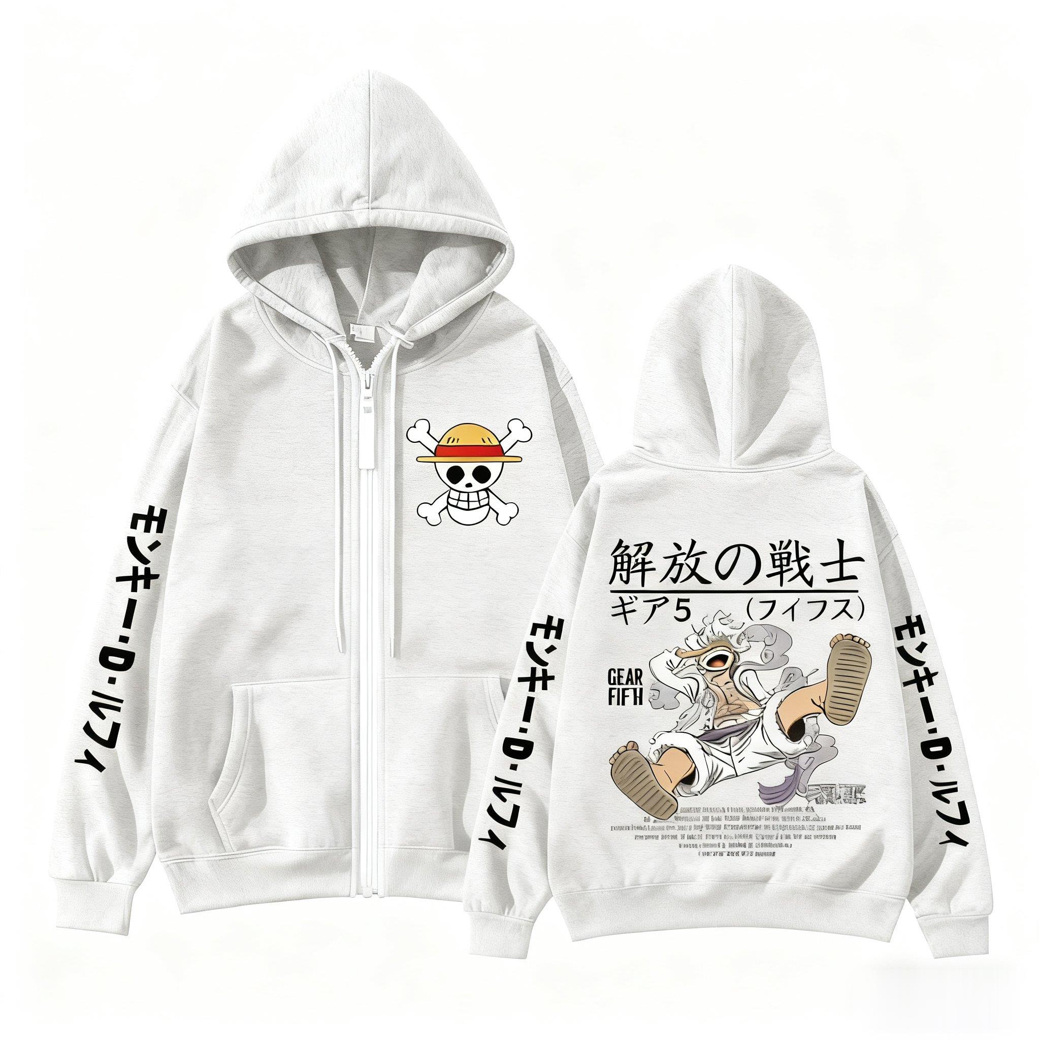 Monkey D Luffy Gear 5 One Piec - Women'S Fashion Zip Hoodie review and price