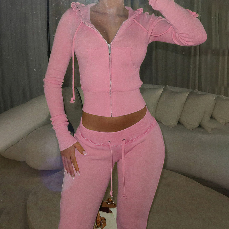2 Two Piece Lounge Set Women C - Women'S Fashion Zip Hoodie review and price