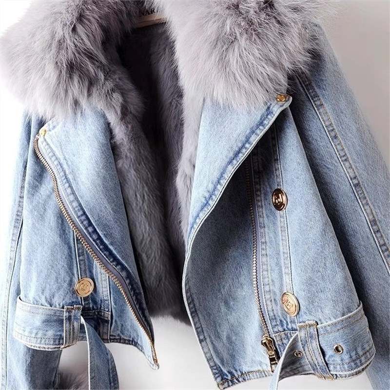 AW New Women Faux Fox Fur Coll - Women'S Fashion Parka review and price