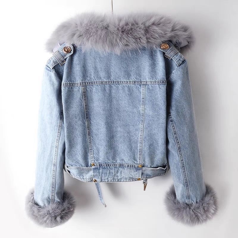 AW New Women Faux Fox Fur Coll - Women'S Fashion Parka review and price