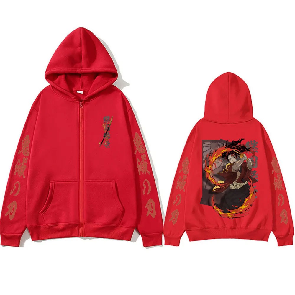 New Demon Slayer Tsugikuni Yor - Women'S Fashion Zip Hoodie review and price