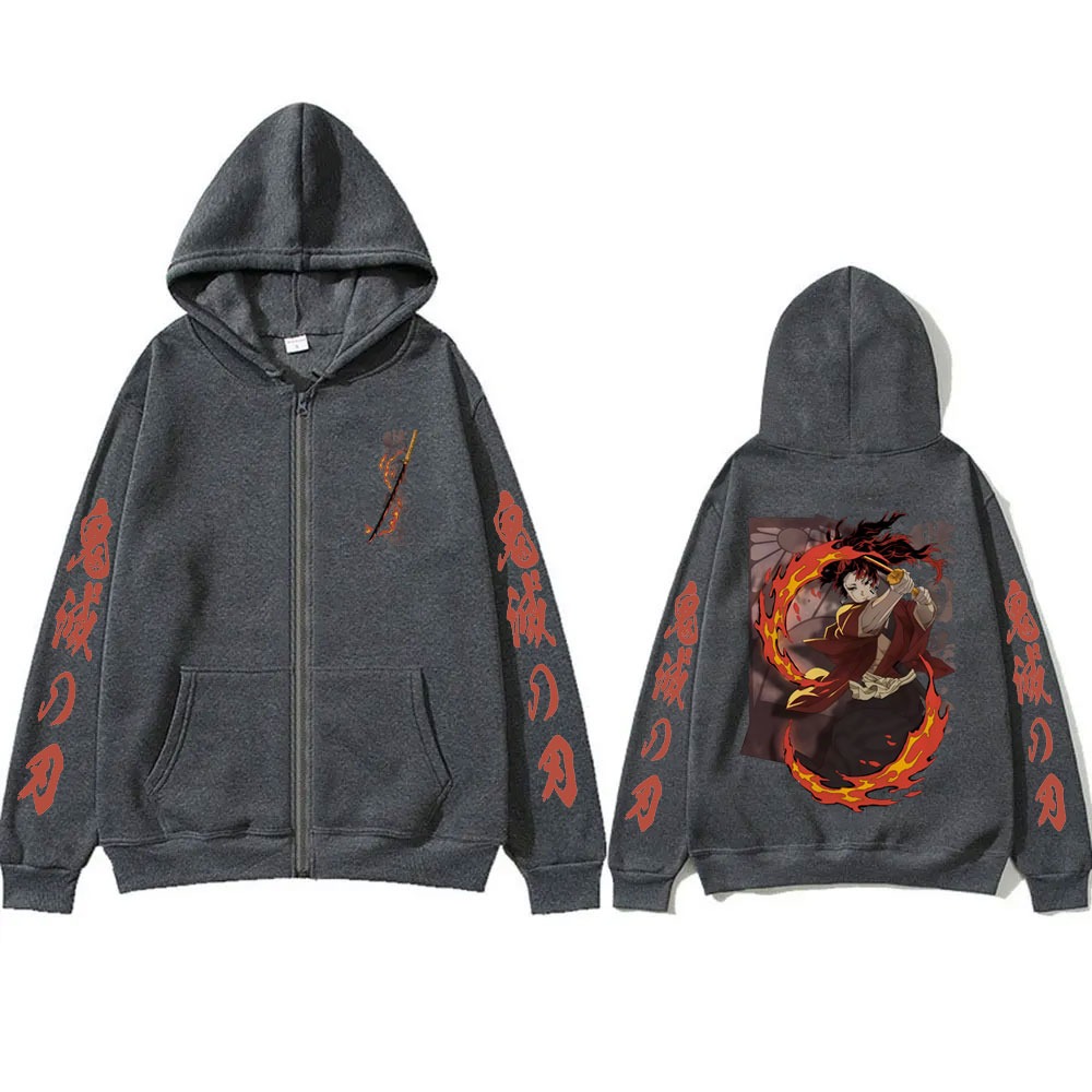New Demon Slayer Tsugikuni Yor - Women'S Fashion Zip Hoodie review and price