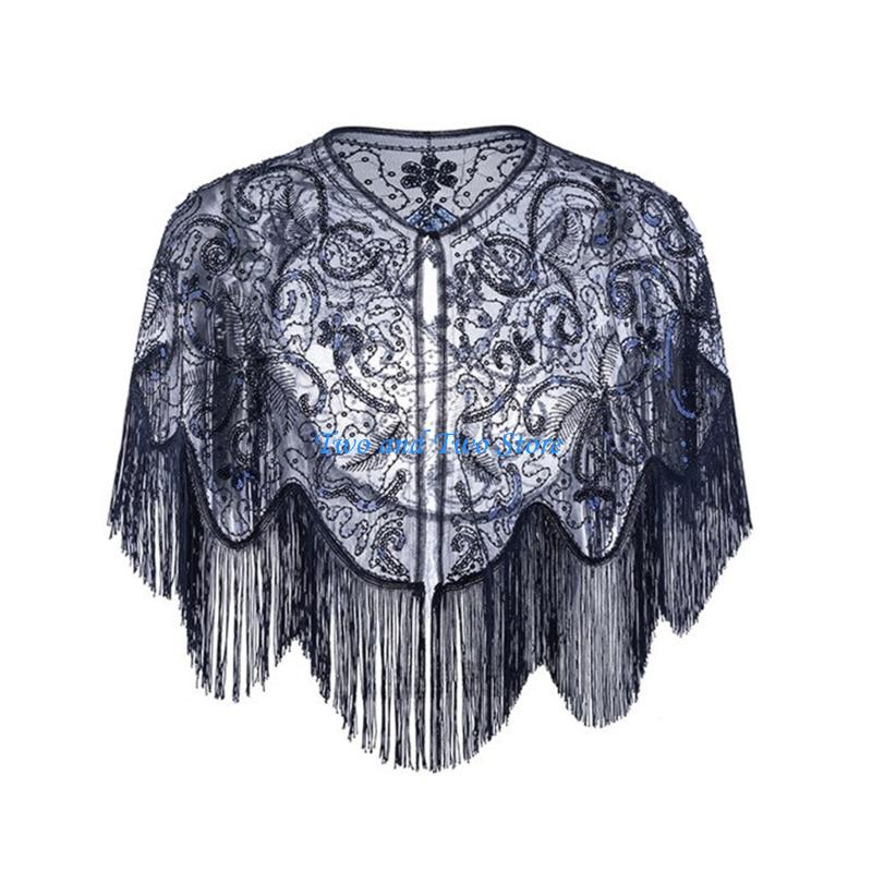 HX6F Sparkling Sequined Capele - Women'S Fashion In The 1920S review and price