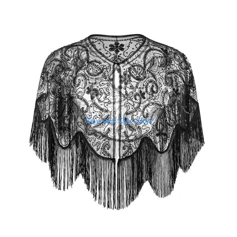 HX6F Sparkling Sequined Capele - Women'S Fashion In The 1920S review and price
