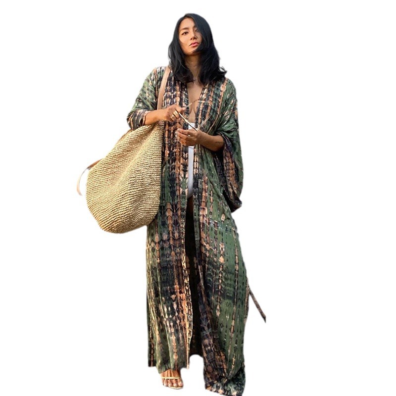 Beach Cover Ups Women Tie Dye  - Women'S Fashion Kimono review and price