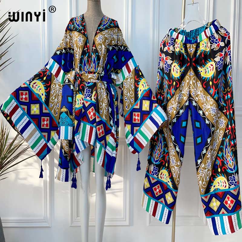 WINYI two-piece suit kimono st - Women'S Fashion Kimono review and price