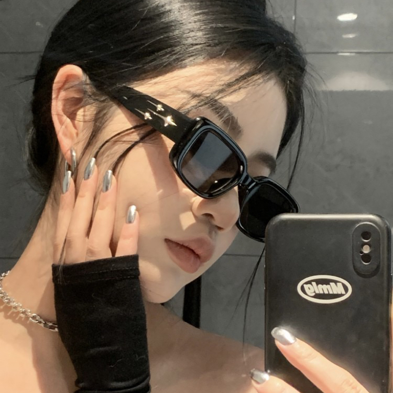 Retro Y2K Style Small Square S - Women Fashion Glasses review and price