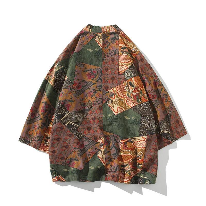 Ethnic Style Print Yukata Men  - Women'S Fashion Kimono review and price